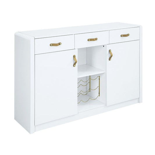 Paxley - Server - White High Gloss