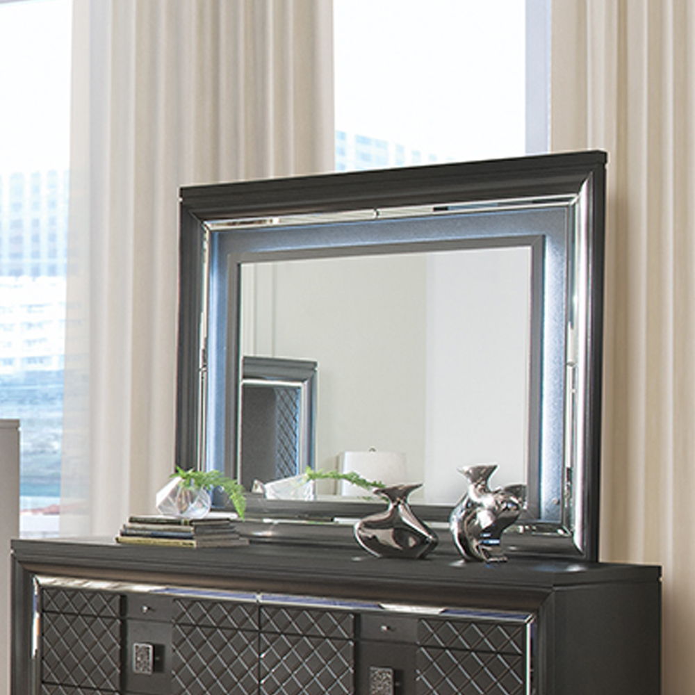 Sawyer - Bedroom Set - Metallic Gray