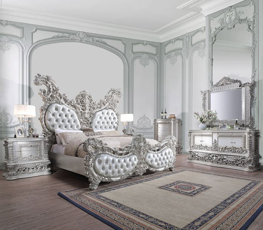 Valkyrie - Bedroom Set - Antique Platinum