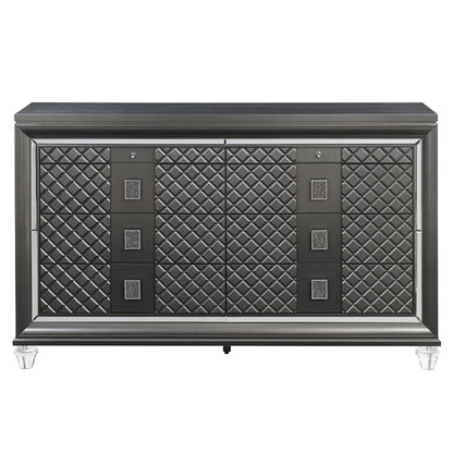 Sawyer - Bedroom Set - Metallic Gray