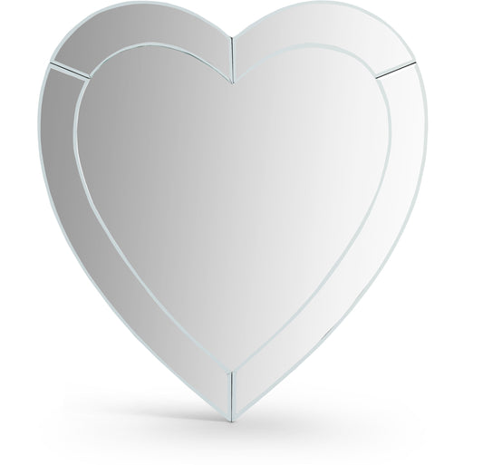 Heart - Mirror - Pearl Silver