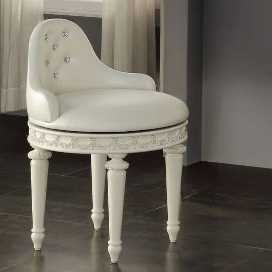 Dorothy - Vanity Chair With Swivel - Ivory