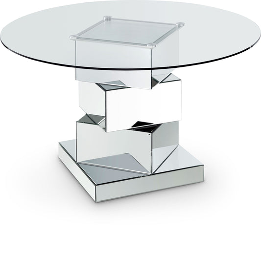 Haven - Dining Table - Pearl Silver