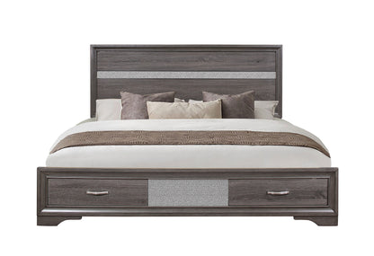 Seville - Bed - Gray