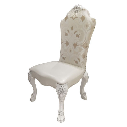 Dresden - Side Chair (Set of 2) - Fabric & Bone White