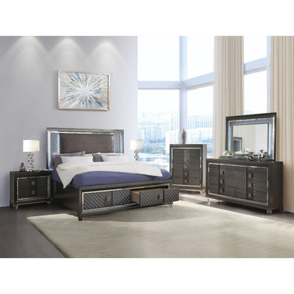Sawyer - Bedroom Set - Metallic Gray