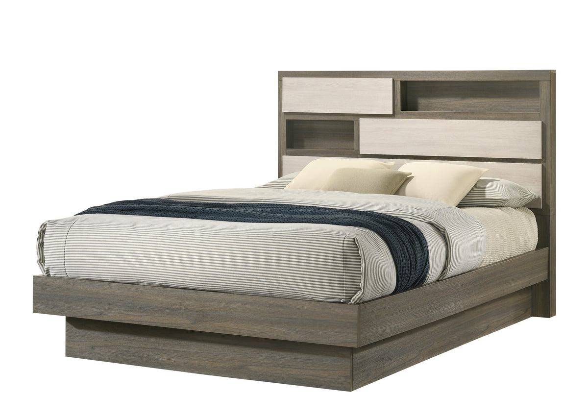 GEM Gray Bed - reverse view of bed.
