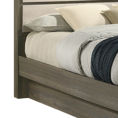 GEM Gray Bed - bed rail detail.