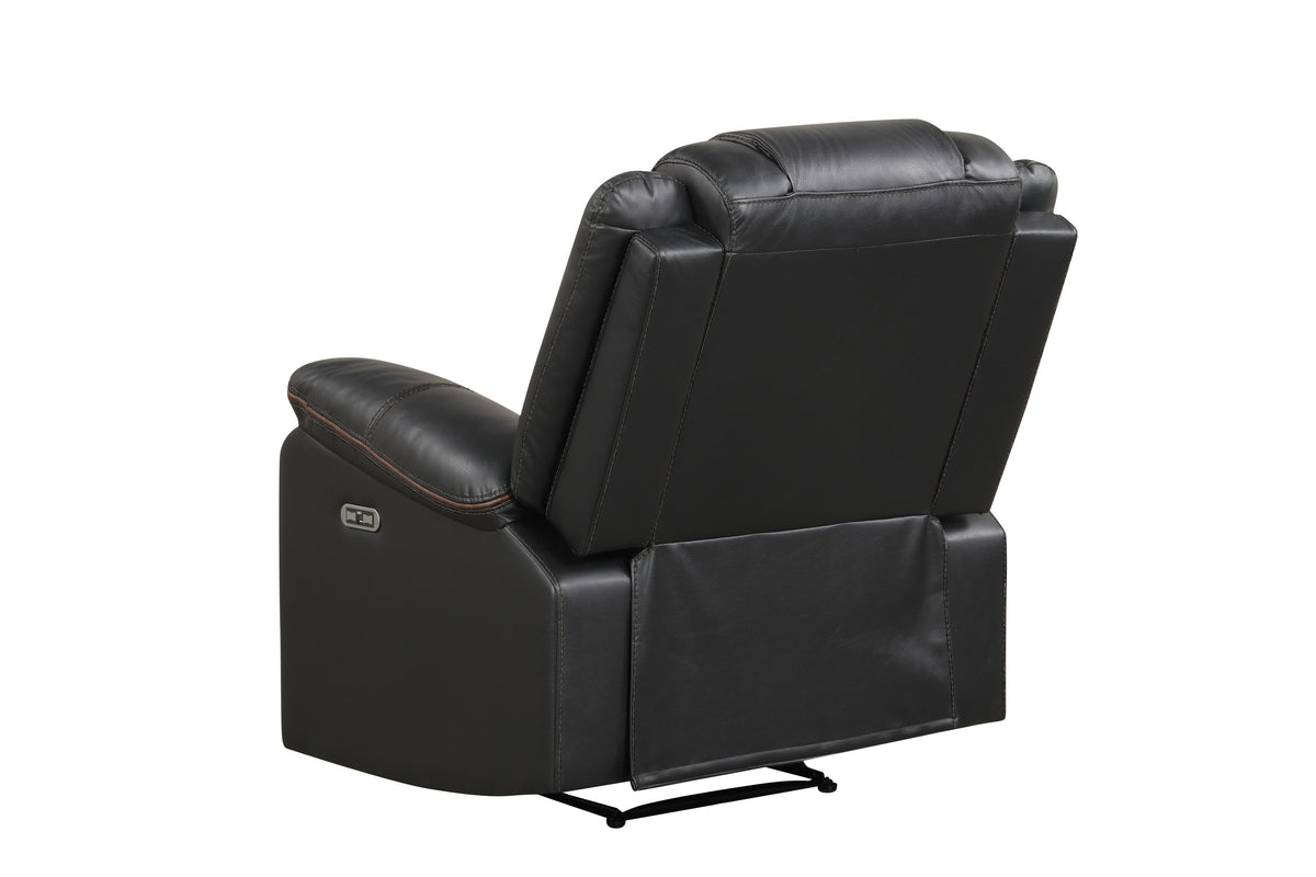 challenger black recliner — supplier product view 3.