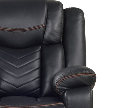 challenger black recliner — supplier product view 5.