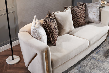 chanelle beige sofa — product detail 3.