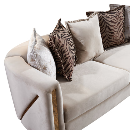chanelle beige sofa — product detail 6.