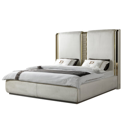latoya beige bed — supplier product view 1.