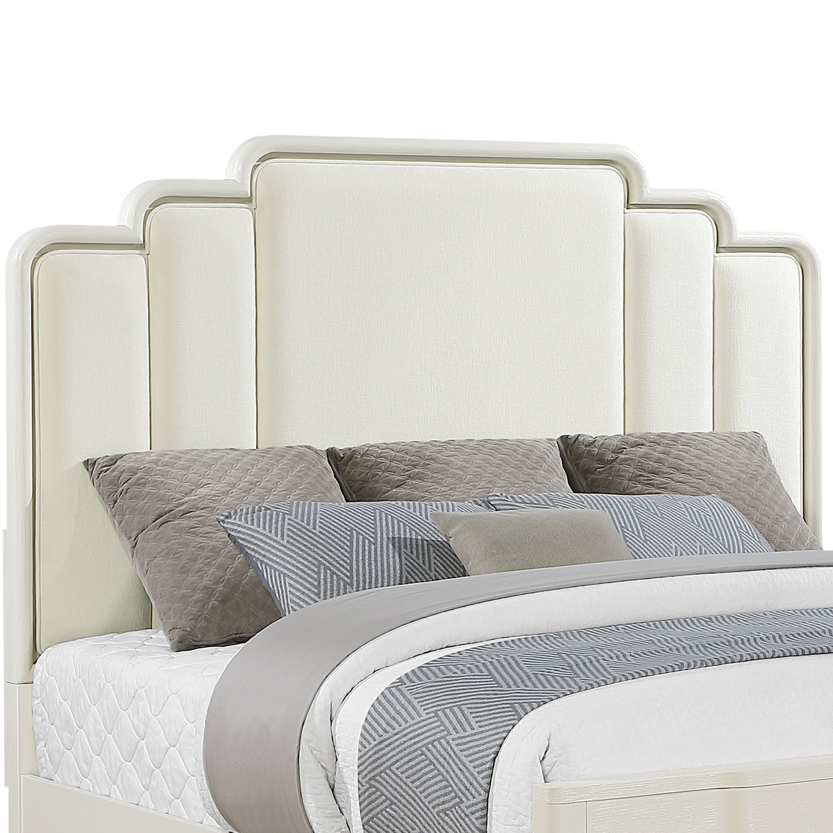 Lexington Beige Bedroom Set - headboard detail.
