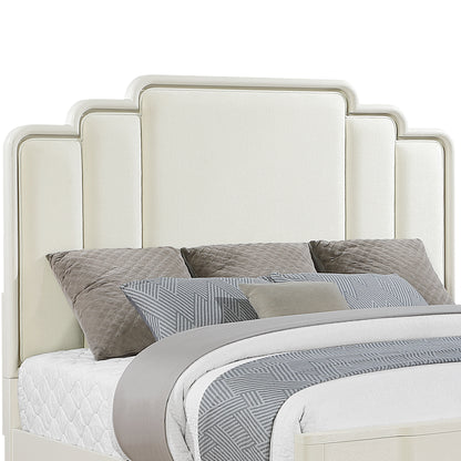 Lexington Beige Bedroom Set - headboard detail.