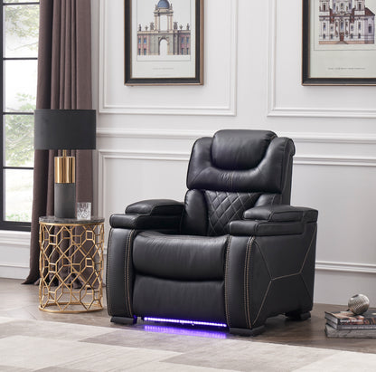 lexus black recliner — primary view.