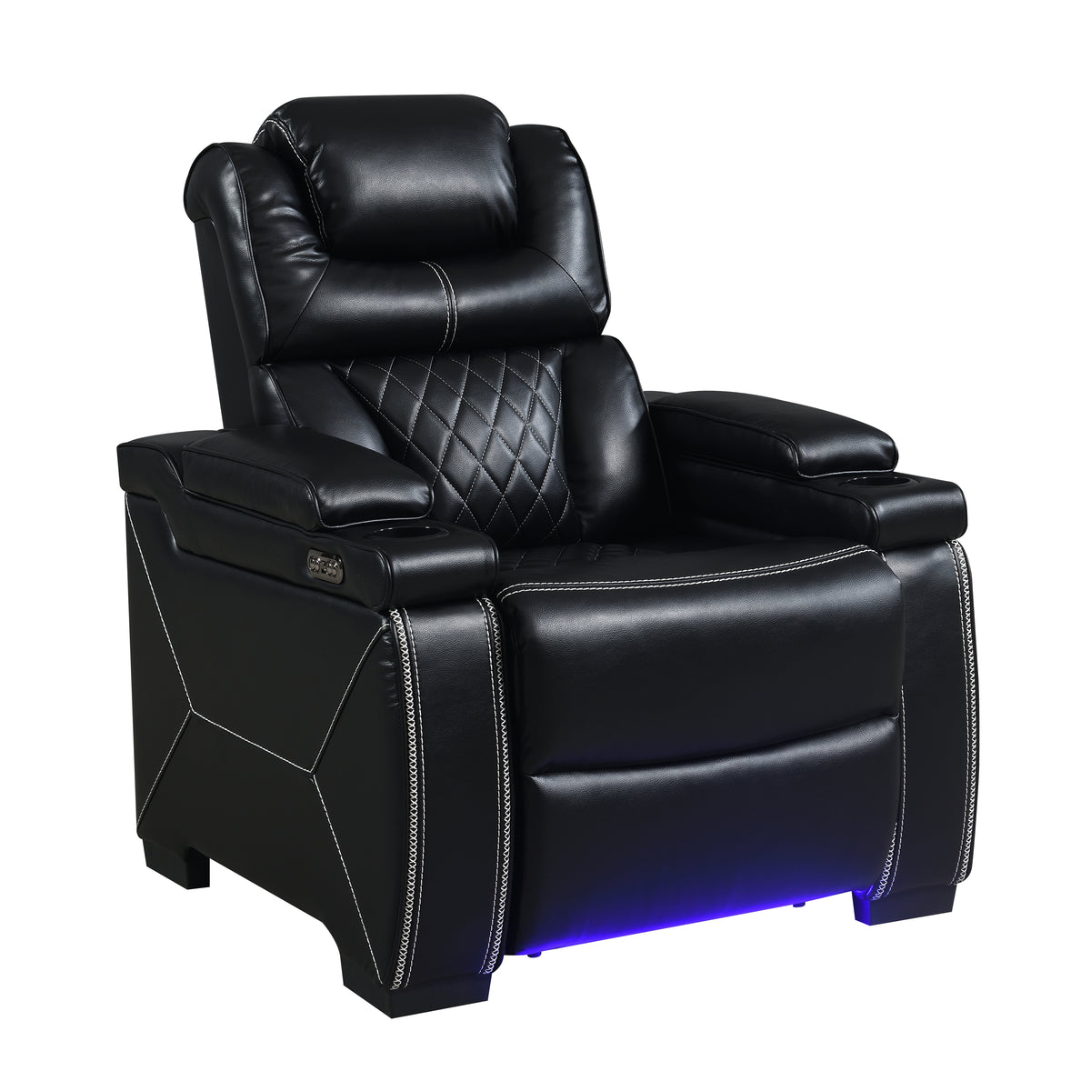 lexus black recliner — product detail 4.