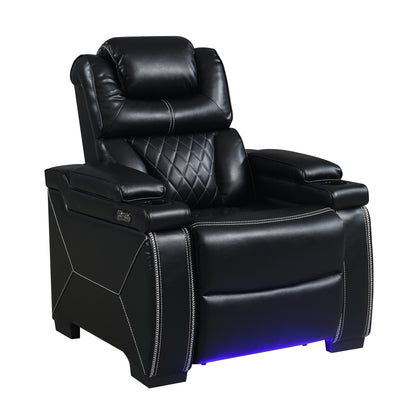 lexus black recliner — product detail 4.