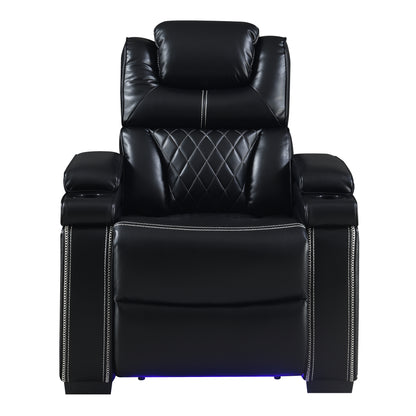 lexus black recliner — product detail 5.
