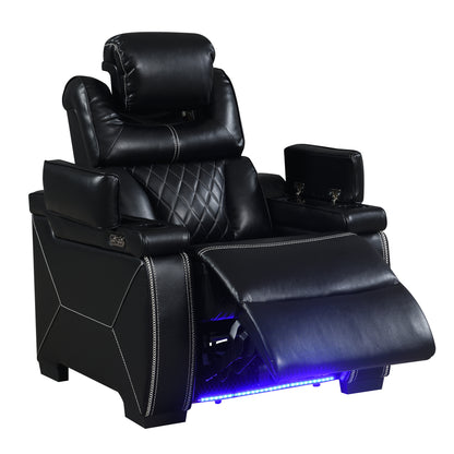 lexus black recliner — product detail 6.