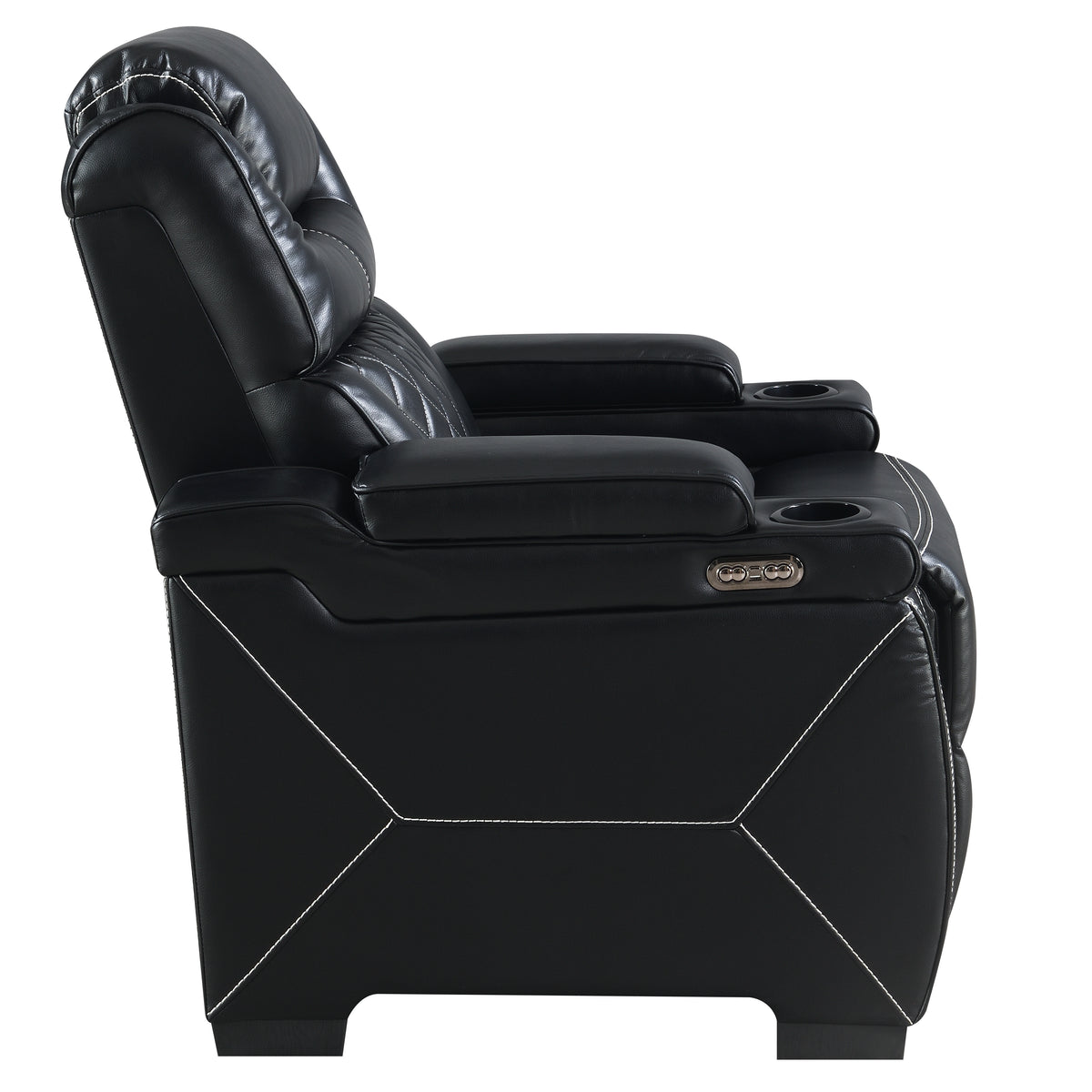 lexus black recliner — product detail 8.