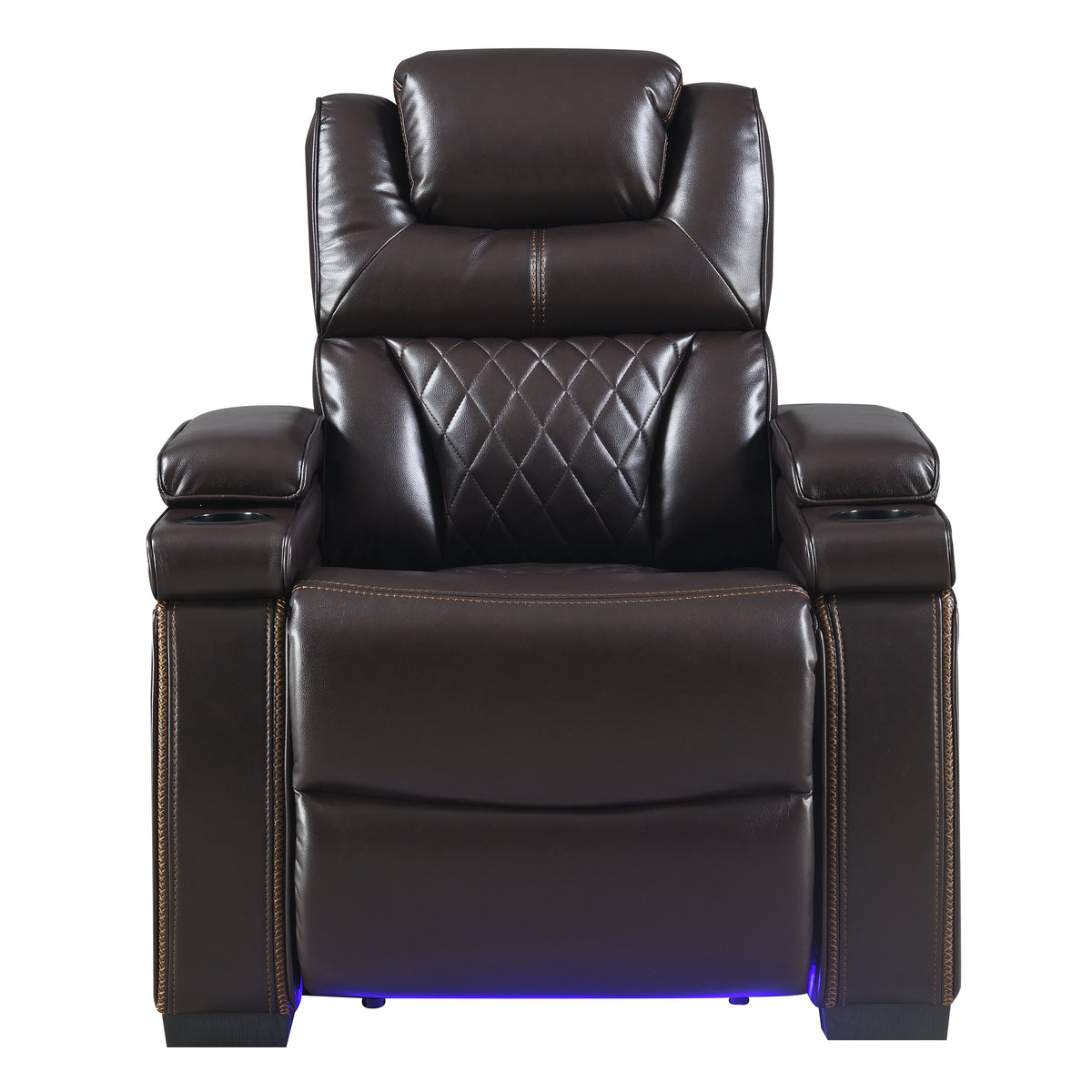 lexus brown recliner — product detail 5.