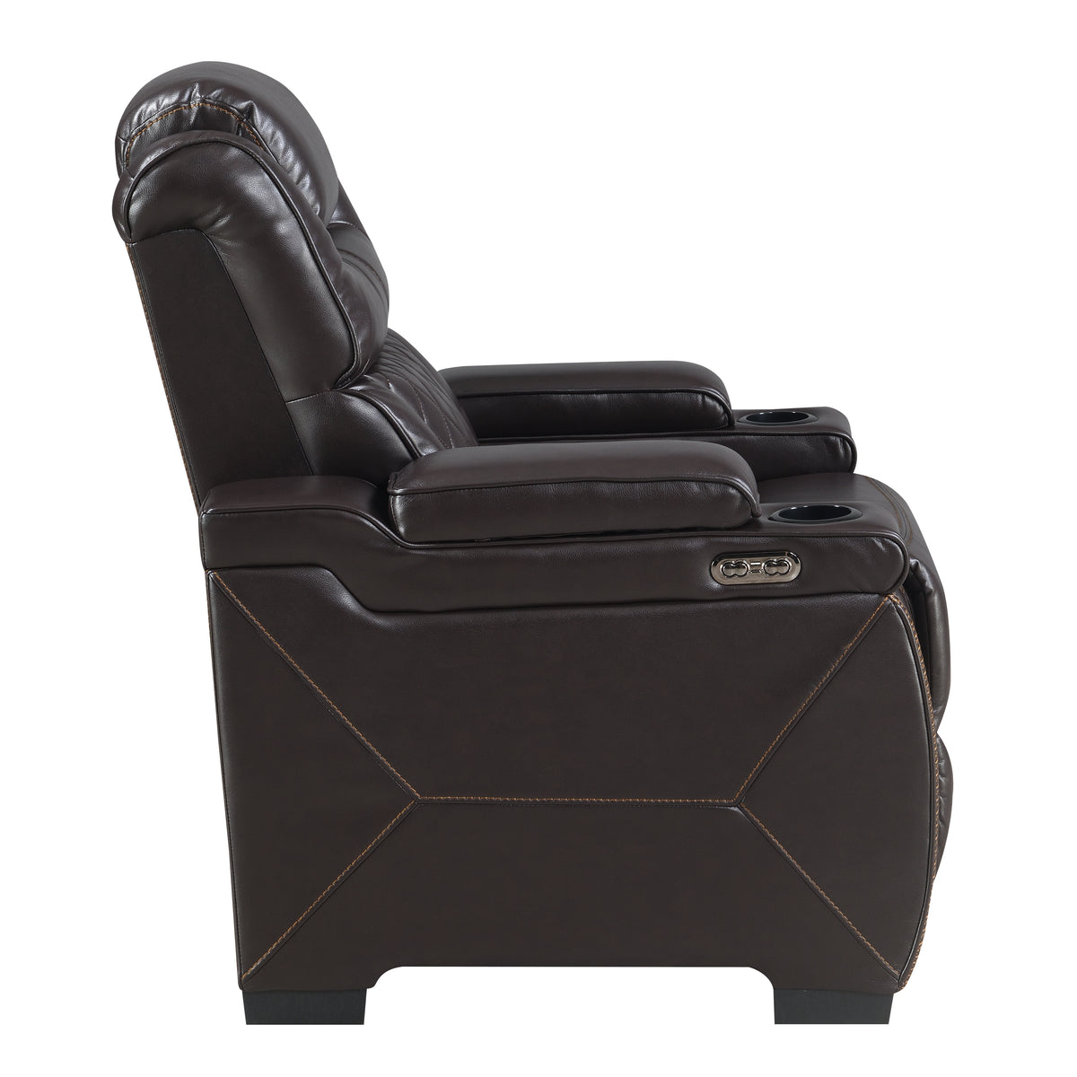 lexus brown recliner — product detail 9.