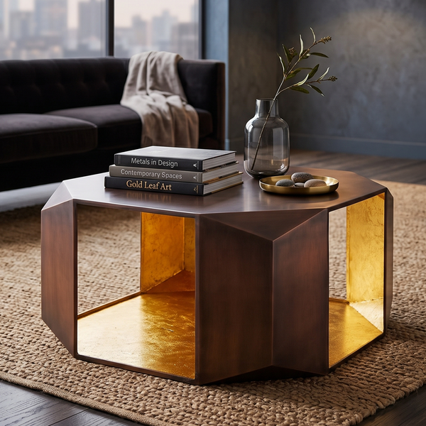 529 Copper Coffee Table