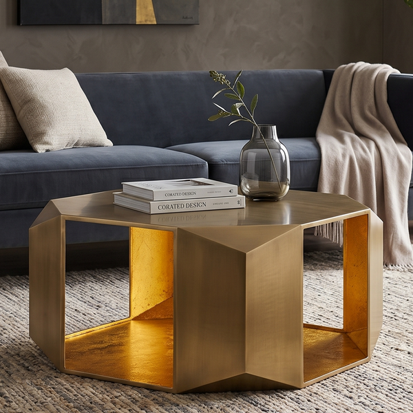 529 Gold Coffee Table