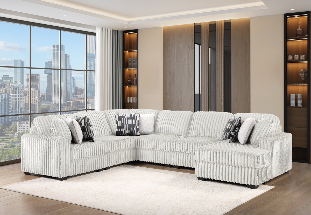 Snuggle Cream furniture in a room setting