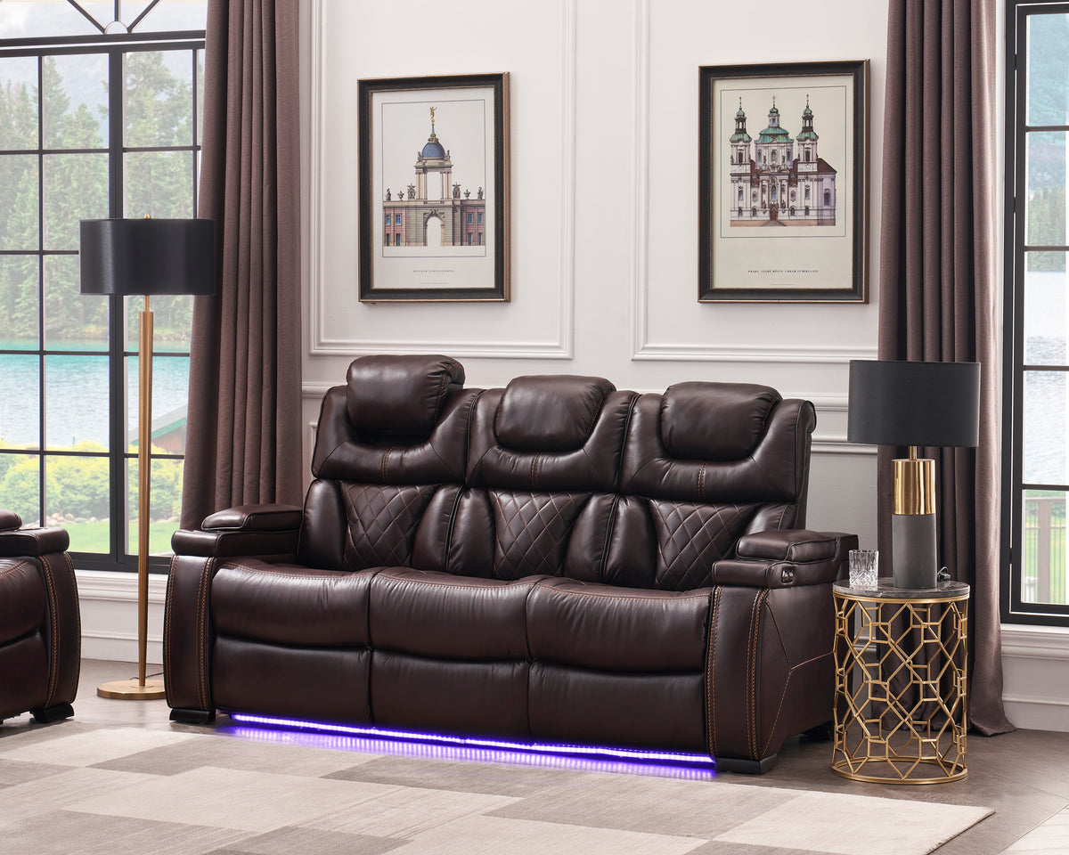 Lexus Brown furniture in a room setting