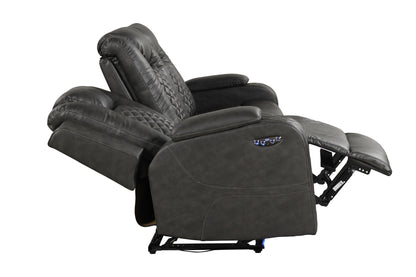 Benz gray sofa.