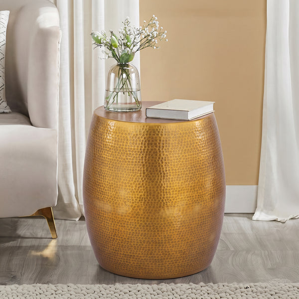 201 Gold End Table