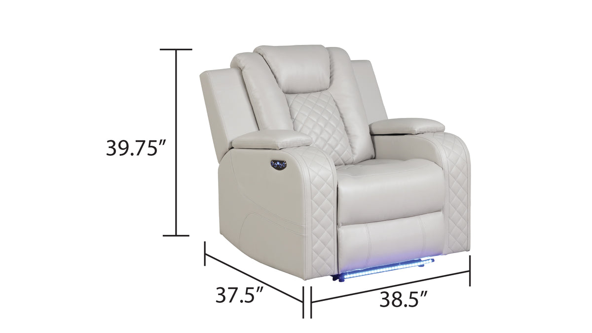 Benz Ice chair - supplier dimension image.