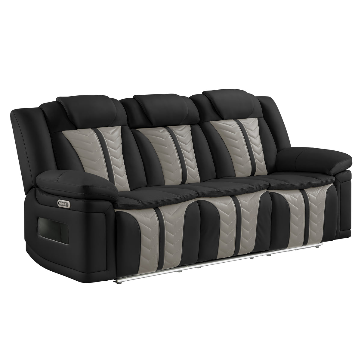 Cruiser black/gray sofa.
