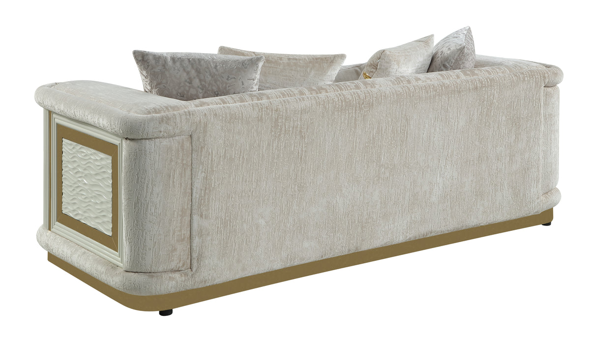 Bona beige sofa.