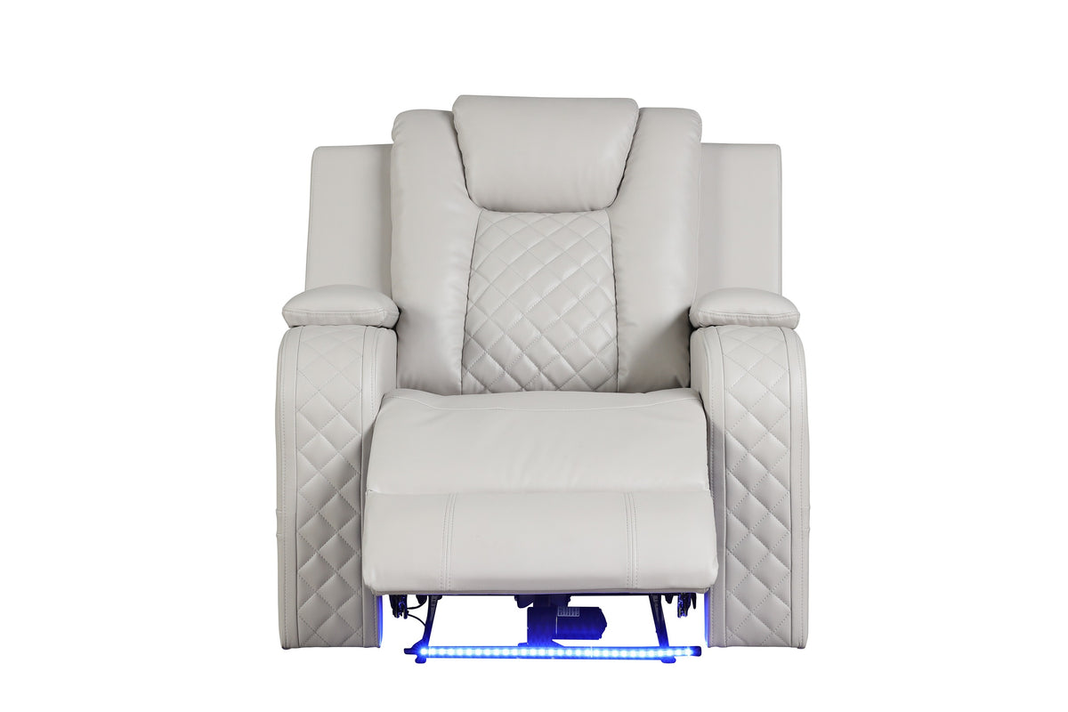 Benz Ice Power Reclining Chair. Benz ice reclining chair. Additional product view.