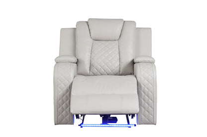 Benz Ice Power Reclining Chair. Benz ice reclining chair. Additional product view.
