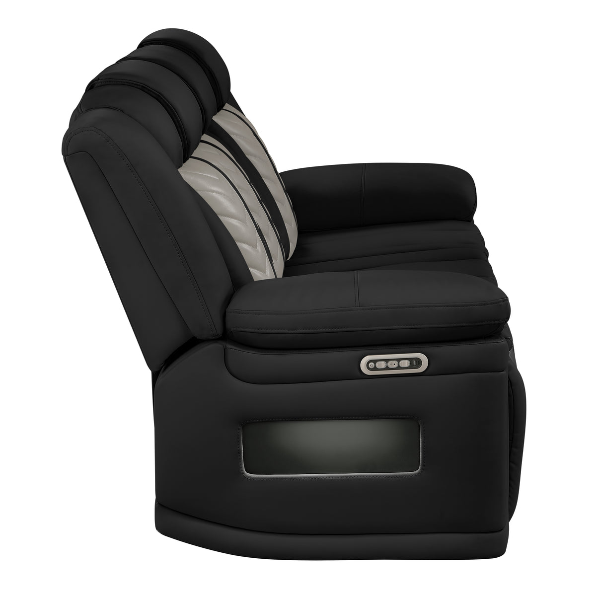 Cruiser black/gray sofa.