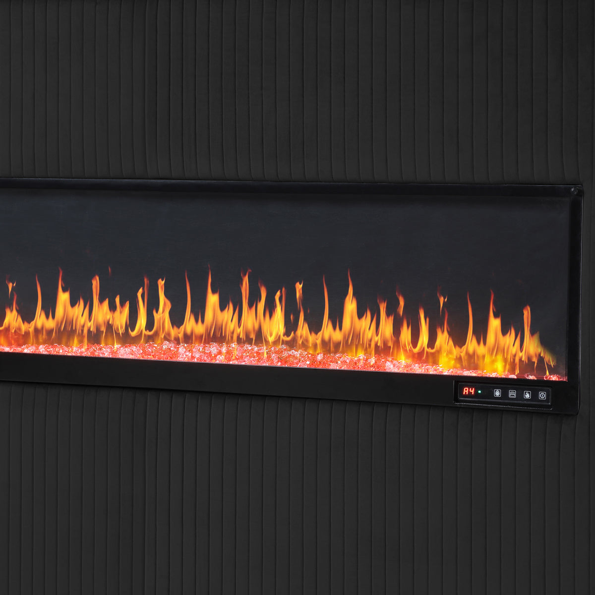 Lizelle Black Bed - bed detail. Shared supplier photo; photographed size is not verified.