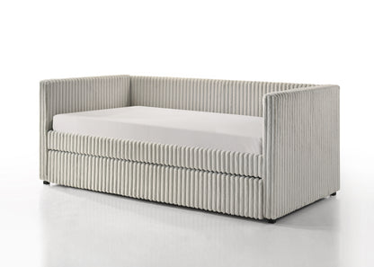Cody Gray Daybed - bed-only view. Shared supplier photo; photographed size is not verified.