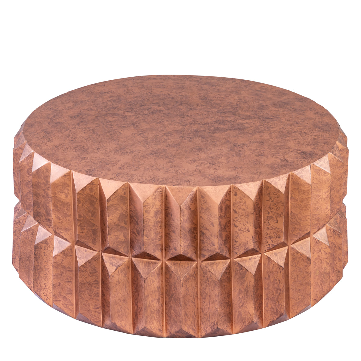 321 Copper Coffee Table - top or underside detail
