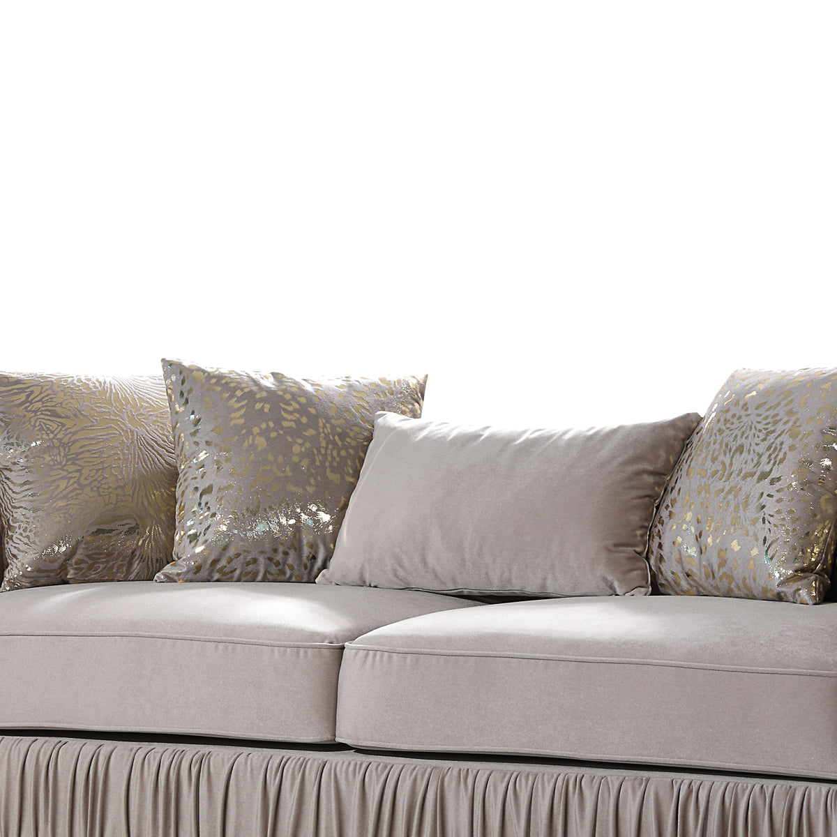 Cavalli taupe sofa or matching arm detail.