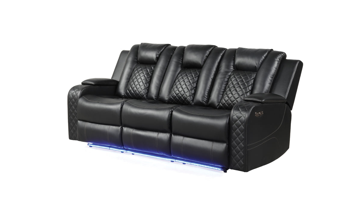 Benz Black Sofa pictured.