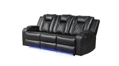 Benz Black Sofa pictured.
