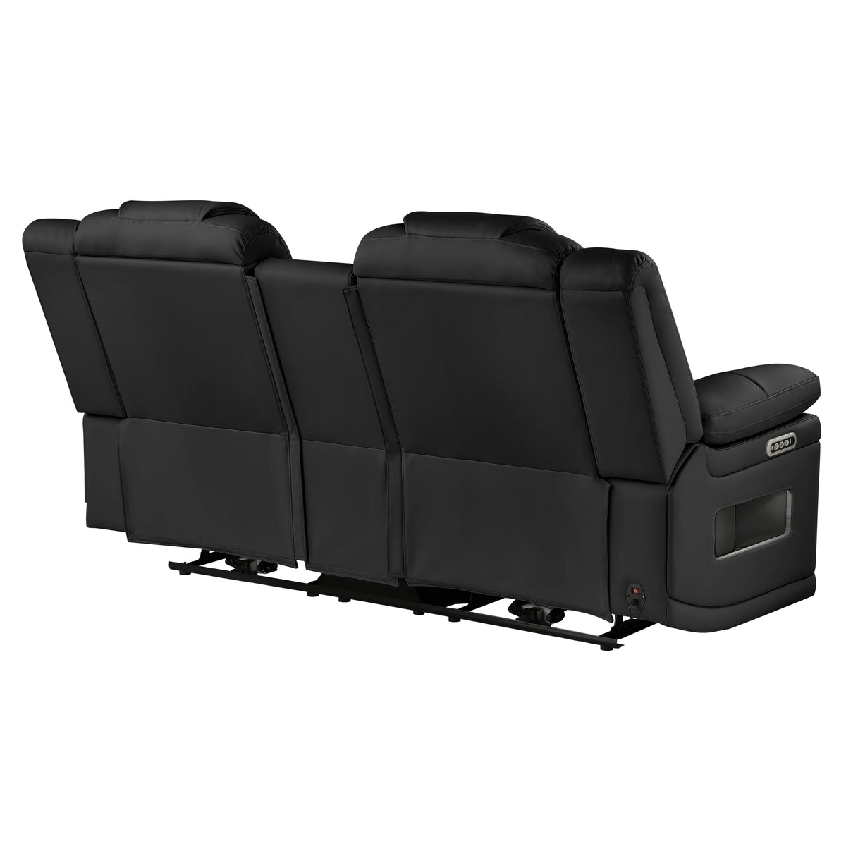 Cruiser black/gray loveseat.
