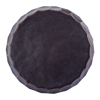101 Black Nickel Coffee Table - top or underside detail