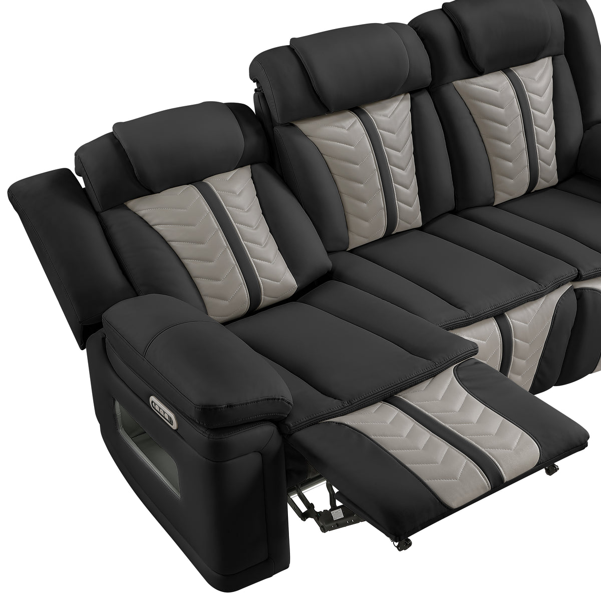 Cruiser black/gray sofa.