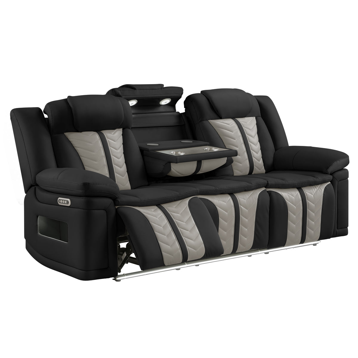 Cruiser black/gray sofa.