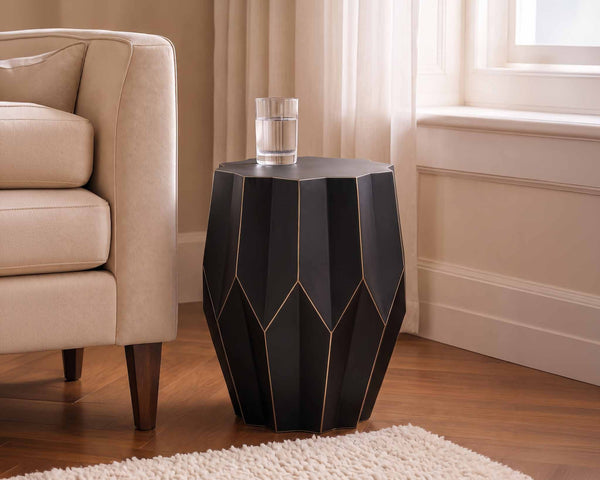 401 Black End Table